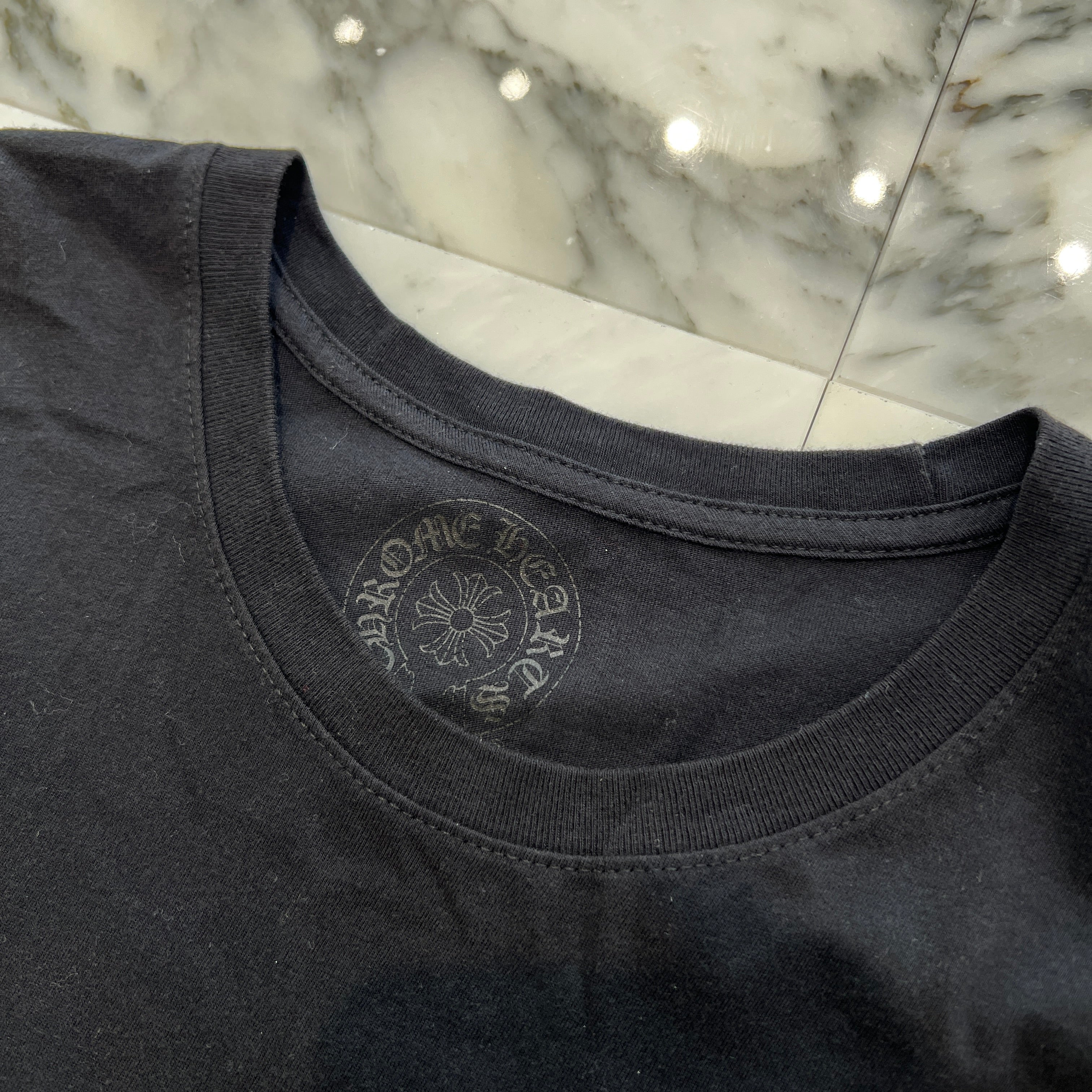 CHROME HEARTS Made In Hollywood Vertical Logo Tee Size XXL クロムハーツ メイドインハリウッド ヴァーティカルロゴ Tシャツ サイズXXL