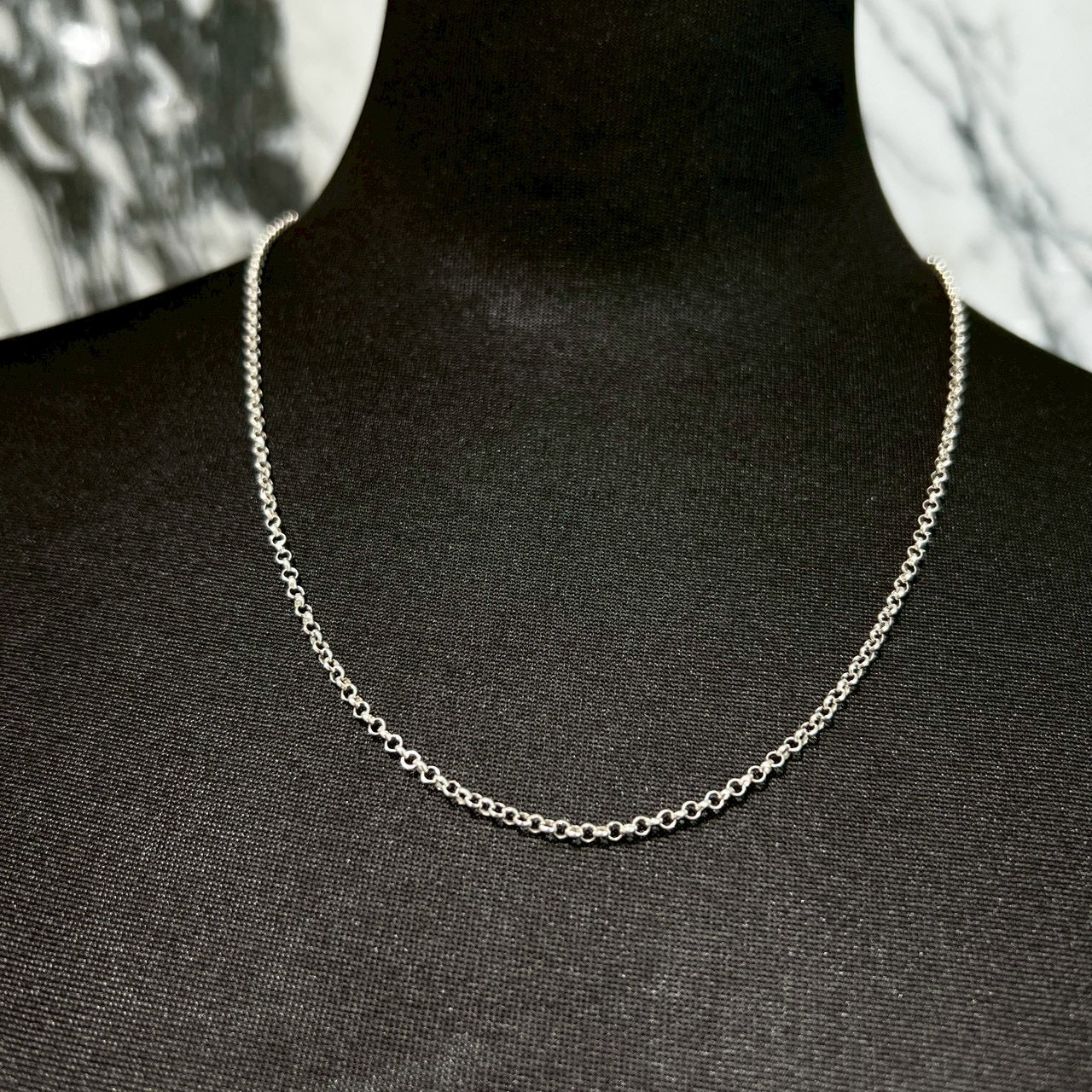 CHROME HEARTS Roll Chain Necklace Size 20 Inch クロムハーツ ロールチェーン ネックレス サイズ20インチ