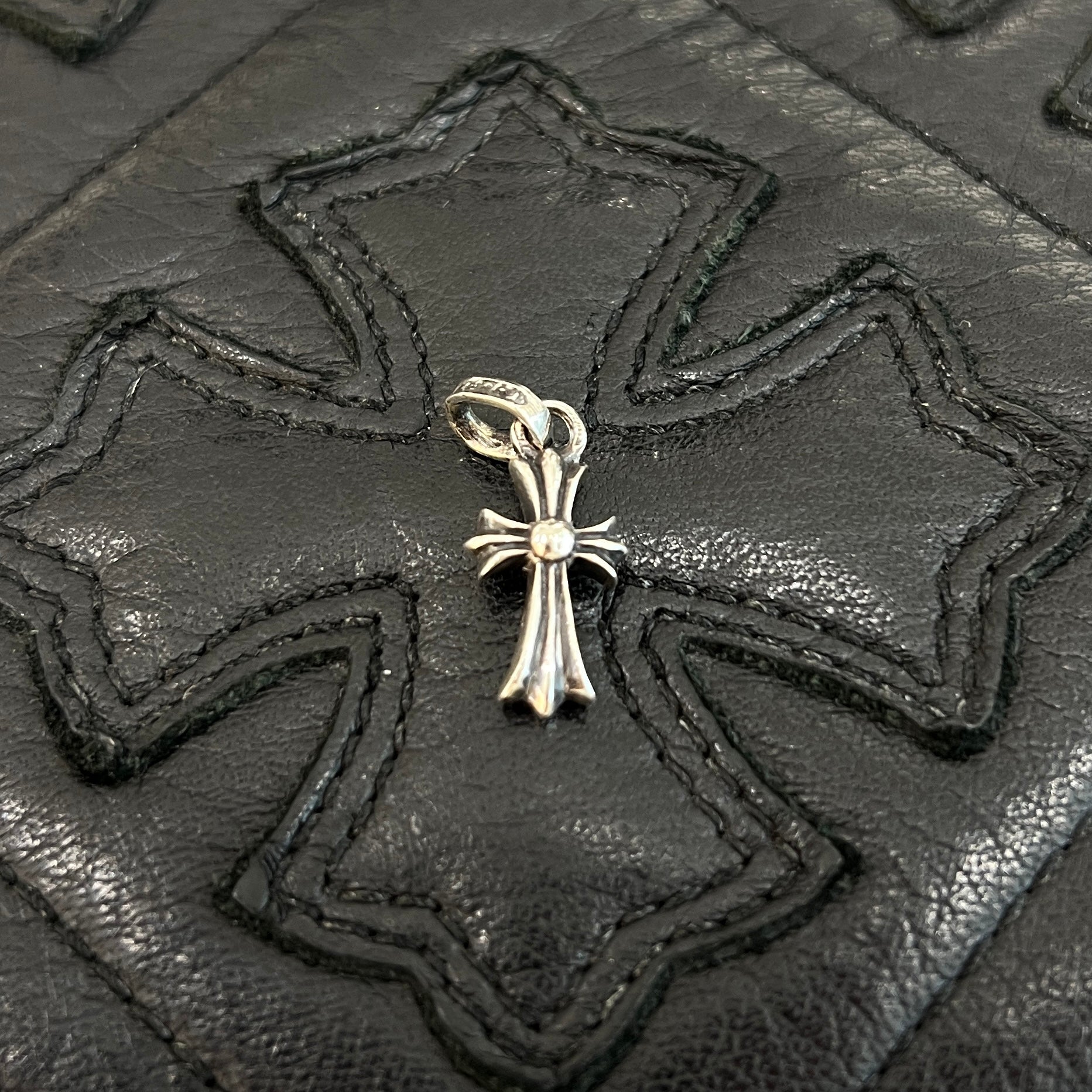CHROME HEARTS Baby Fat Cross Pendant Top クロムハーツ ベイビーファット クロス ペンダントトップ
