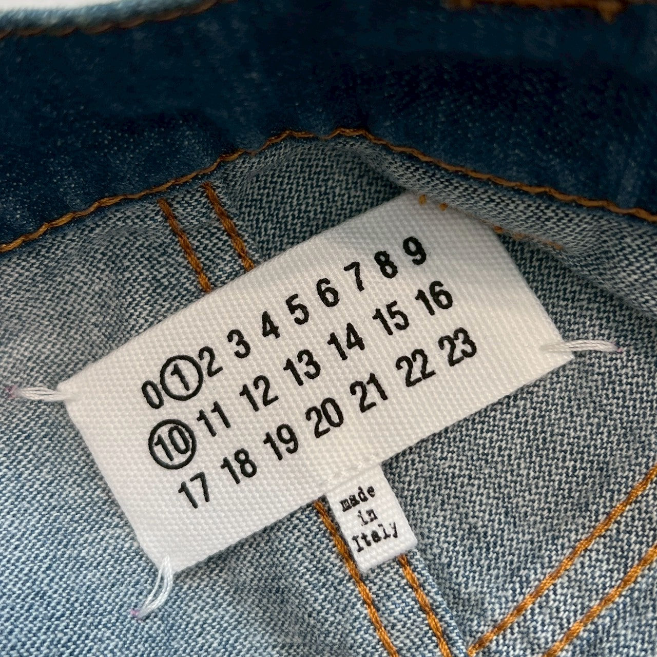 Maison Margiela 2024SS Washed Cotton Painter Denim Pants S50LA0220 S30876 Size 32 メゾン マルジェラ ウォッシュドコットン ペインターデニムパンツ サイズ32