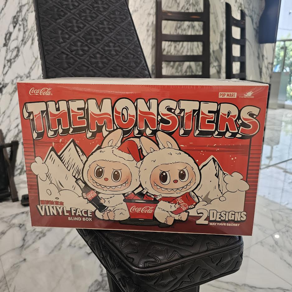 POP MART The Monsters COCA COLA Vinyl Face LABUBU ポップマート ザ・モンスターズ コカ・コーラ ビニールフェイス ラブブ ストラップ