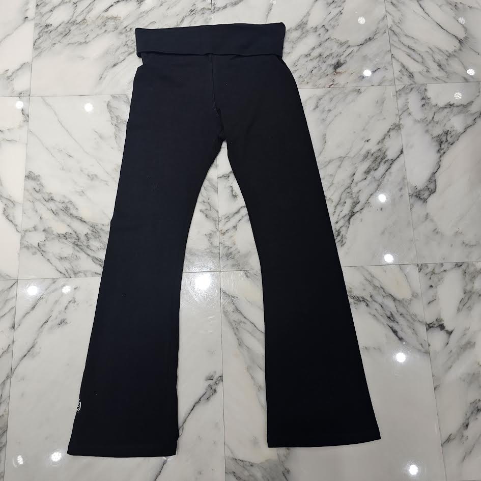 CHROME HEARTS Bell Bottom Scroll Label Logo YOGA Sweat Pants Size XS クロムハーツ ベルボトム スクロールラベルロゴ ヨガ スウェットパンツ サイズXS