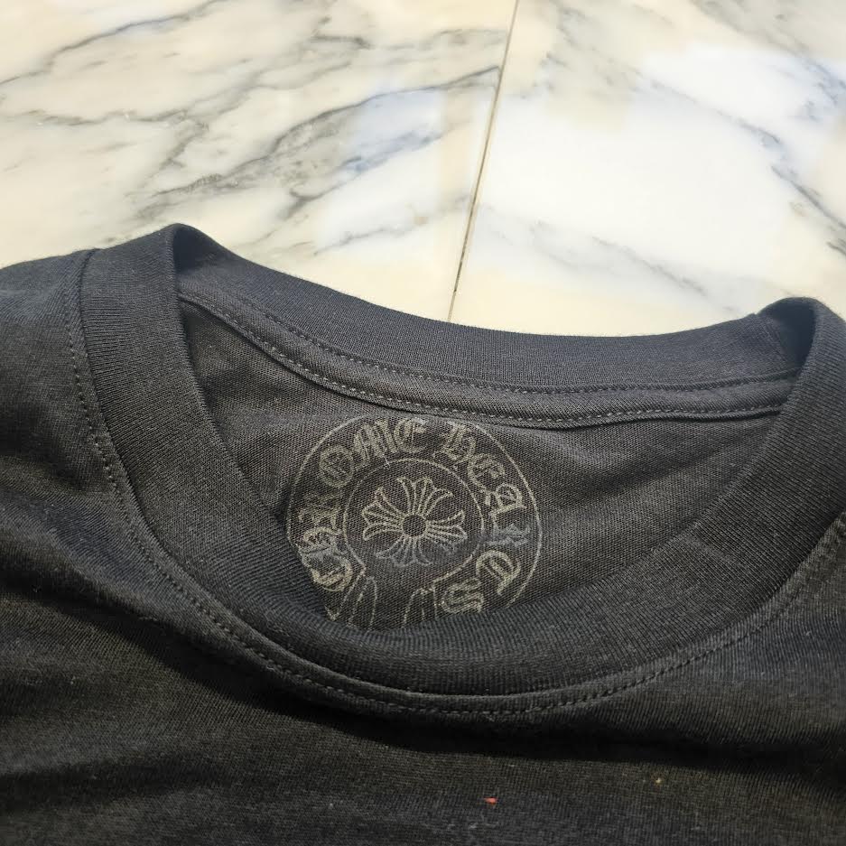 CHROME HEARTS Paris Limited Floral Cross 18 Avenue Long Sleeve Tee Size XL クロムハーツ パリ限定 フローラルクロス 18アヴェニュー ロングスリーブ Tシャツ サイズXL