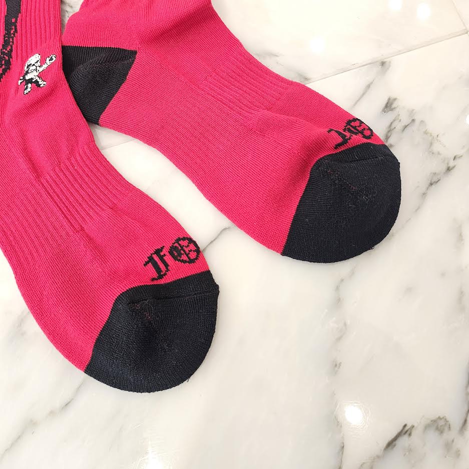 CHROME HEARTS JOE FOTI Skull Embroidery Socks Size 25cm～27cm クロムハーツ ジョーフォティ スカル刺繍 ソックス サイズ25cm～27cm