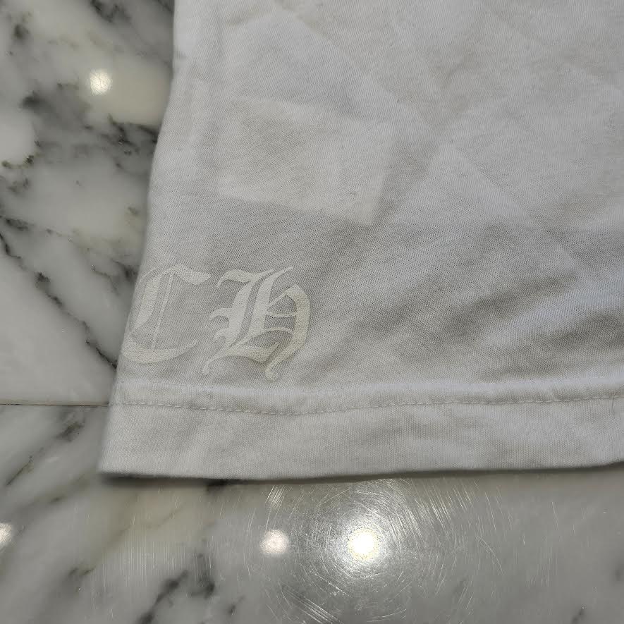 CHROME HEARTS Neck Logo Back Horseshoe Tee XXL クロムハーツ ネックロゴ バックホースシュー Tシャツ サイズXXL