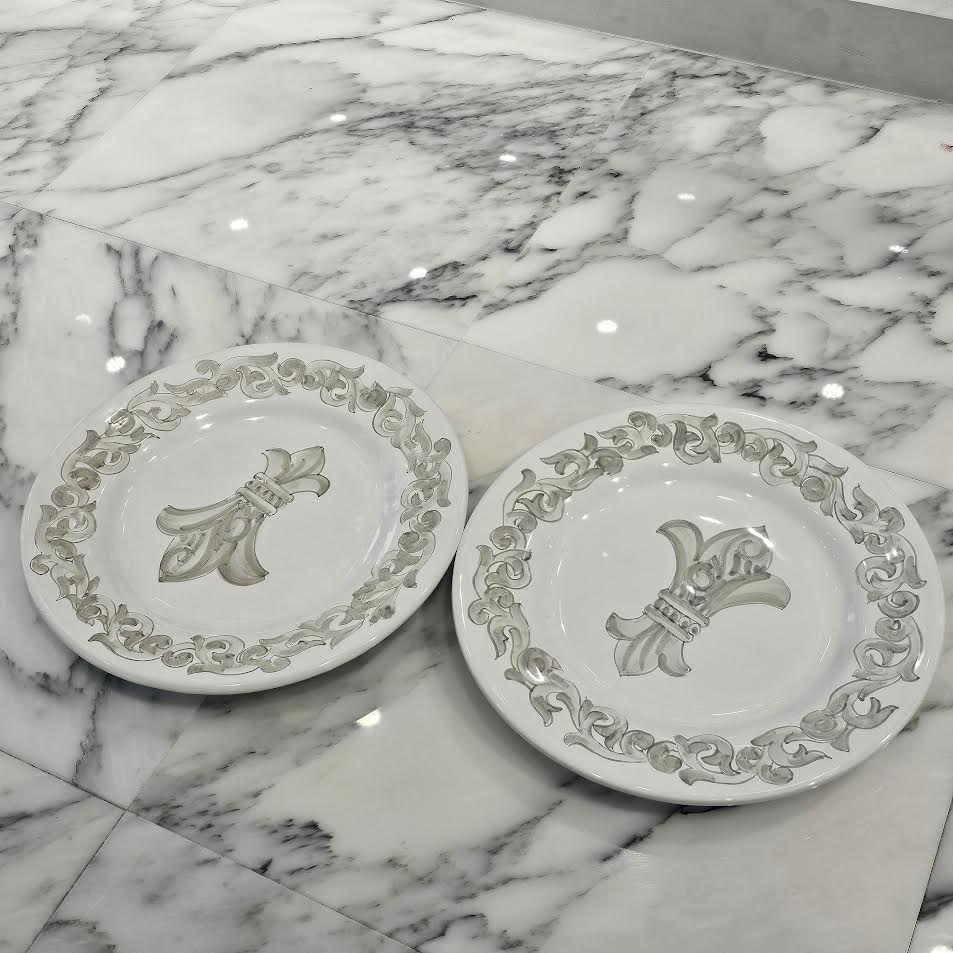 CHROME HEARTS BS Flare Dinner Plate Large クロムハーツ BSフレア ダイナー プレート ラージ