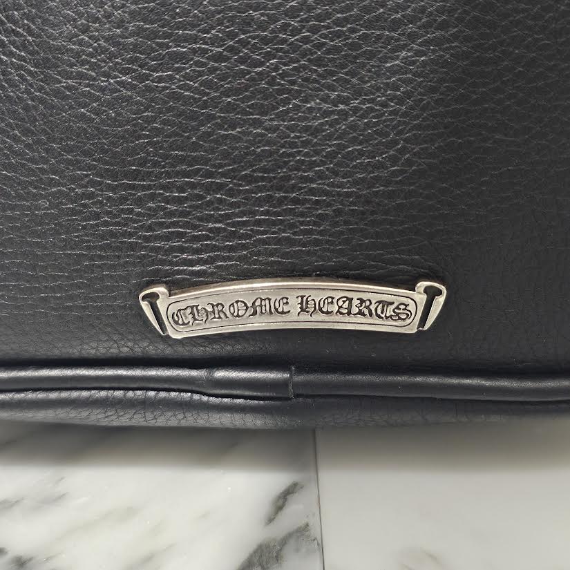 CHROME HEARTS TAKA BAG Leather Shoulder Bag クロムハーツ タカバッグ レザーショルダーバッグ