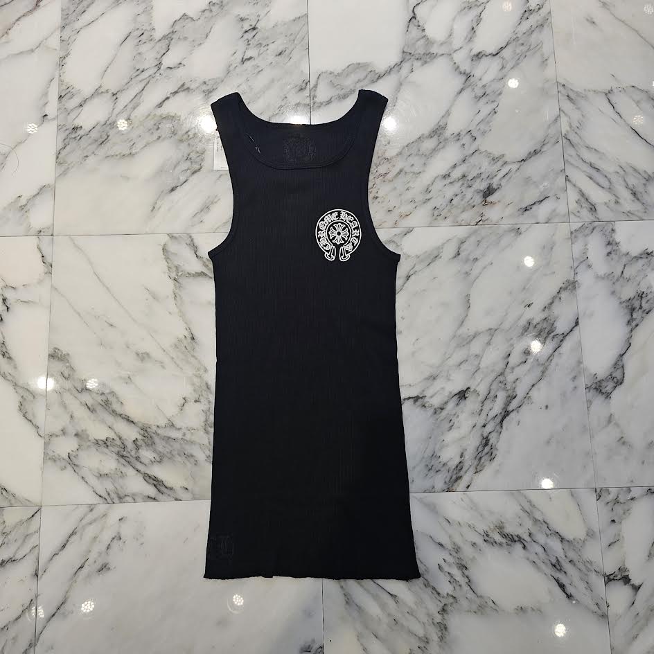 CHROME HEARTS Horseshoe Logo Tank Top Size S クロムハーツ ホース