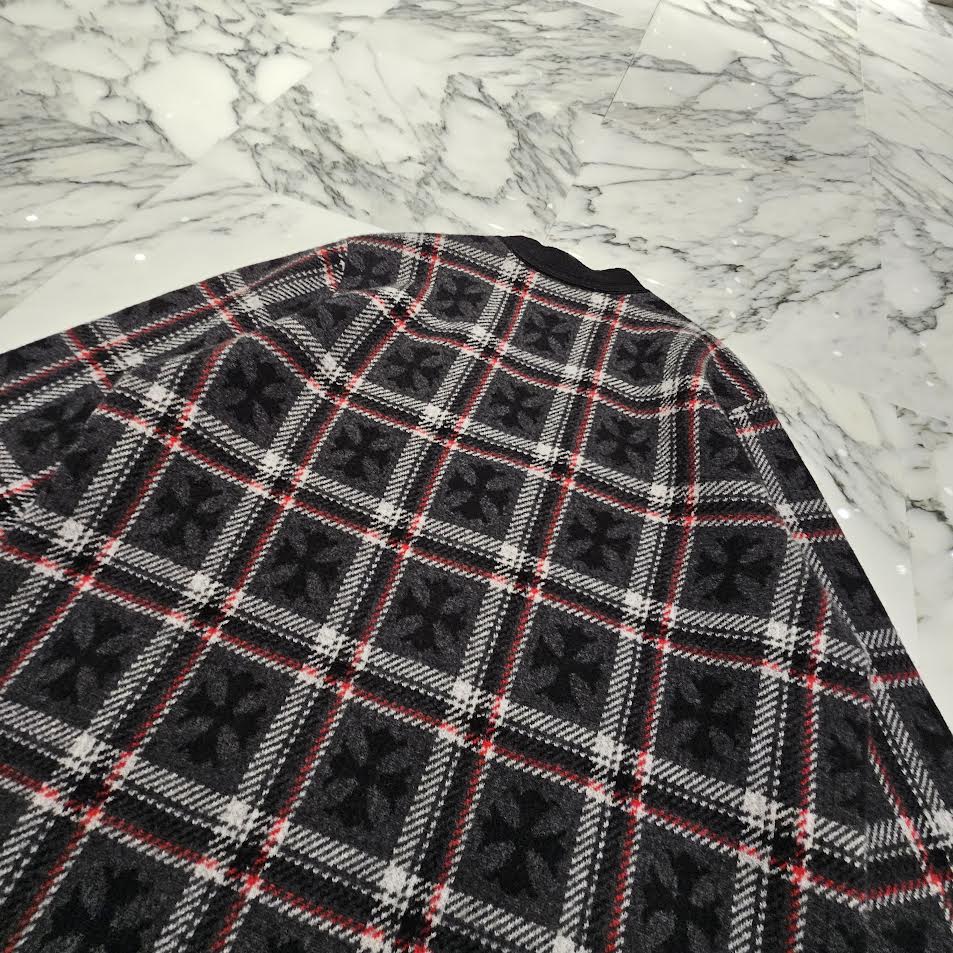 CHROME HEARTS 2025SS CH Plus Cashmere Wool Cardigan Size S クロムハーツ CHプラス カシミヤ ウール カーディガン サイズS