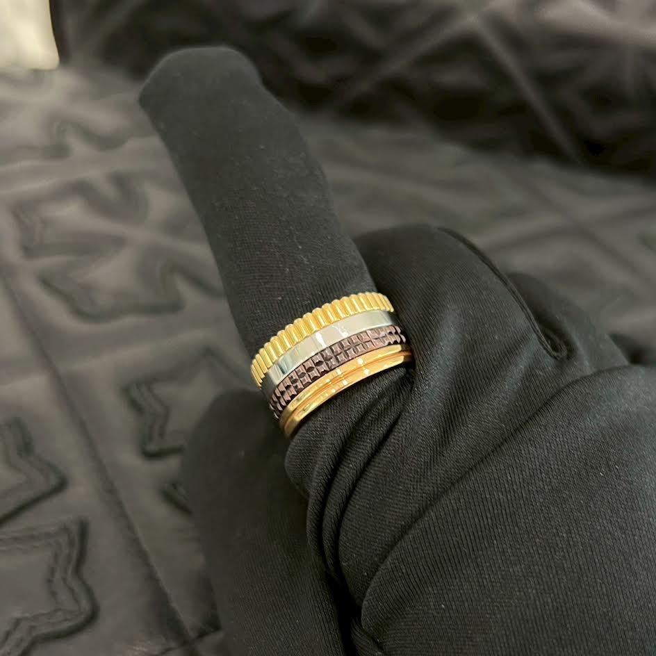 BOUCHERON QUATRE CLASSIQUE RING Large JRG0025759 M33548 Size T59（19号） ブシュロン キャトル クラシック リング ラージ サイズT59（19号）