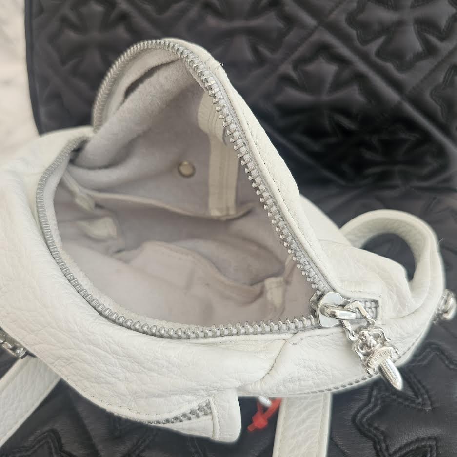 CHROME HEARTS SNAT PACK Mini Leather Waist Bag クロムハーツ ス