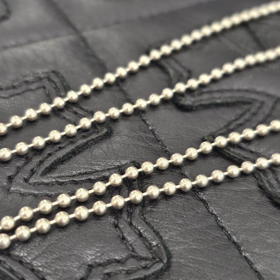 CHROME HEARTS Ball Chain Necklace Size 30 Inch クロムハーツ