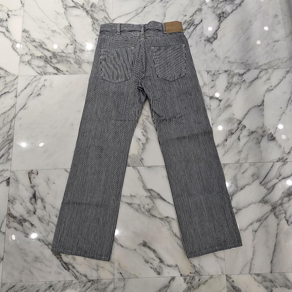 CELINE 2020SS Hickory Stripe Denim Flared Pants Size 28 セリーヌ ヒッコリー ストライプ デニム フレアパンツ サイズ28