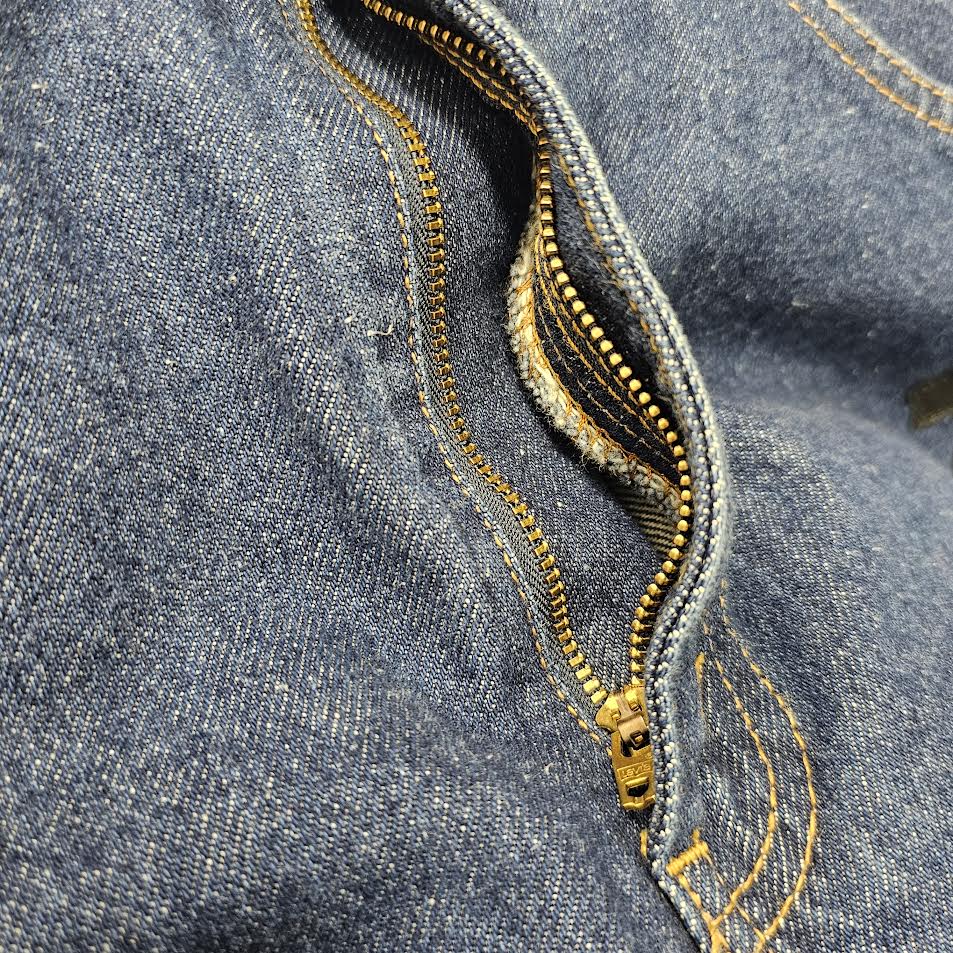 CHROME HEARTS × Levi's 505 VNTG Cross Leather Patch Denim Pants Size 33 クロムハーツ × リーバイス 505 ヴィンテージ クロスレザーパッチ デニムパンツ サイズ33