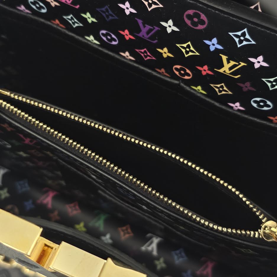 LOUIS VUITTON × Takashi Murakami 2025SS Capucines MM "Noir" M13878 ルイヴィトン × 村上隆 カプシーヌ MM "ノワール"