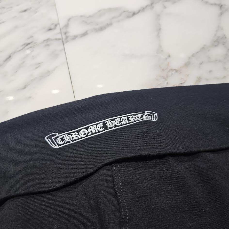 CHROME HEARTS Bell Bottom Scroll Label Logo YOGA Sweat Pants Size XS クロムハーツ ベルボトム スクロールラベルロゴ ヨガ スウェットパンツ サイズXS