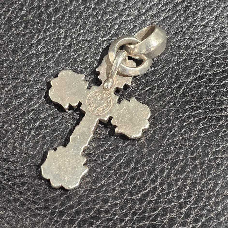 CHROME HEARTS Larger Filigree Cross Shilver Pendent Top クロムハーツ ラージ フィリグリークロス シルバー ペンダントトップ