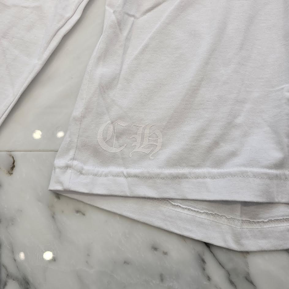 CHROME HEARTS Back Vine Dagger Print USA Arch Logo Long Sleeve Tee Size L クロムハーツ バック ヴァインダガー プリント USAアーチロゴ ロングスリーブ Tシャツ サイズL