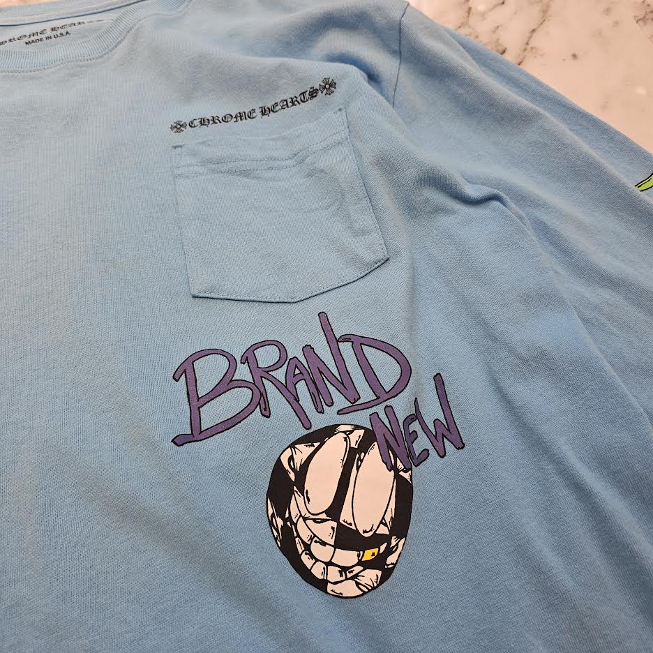 CHROME HEARTS × MATTY BOY 2024SS BRAIN NEW Long Sleeve Tee Size XL クロムハーツ × マッティボーイ ブレインニュー ロングスリーブTシャツ サイズXL