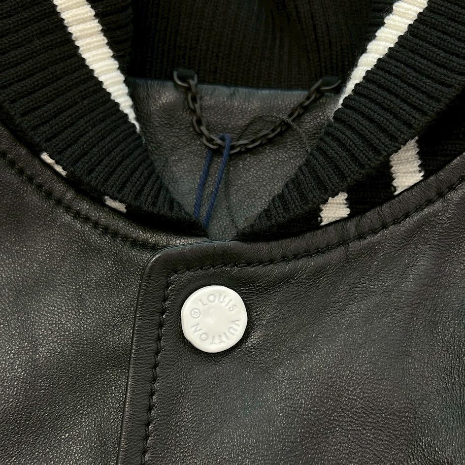 LOUIS VUITTON 2023SS Musical Versity Blouson Jacket 1AAUYY Size 46 ルイヴィトン ミュージカル ヴァーシティ ブルゾンジャケット サイズ46