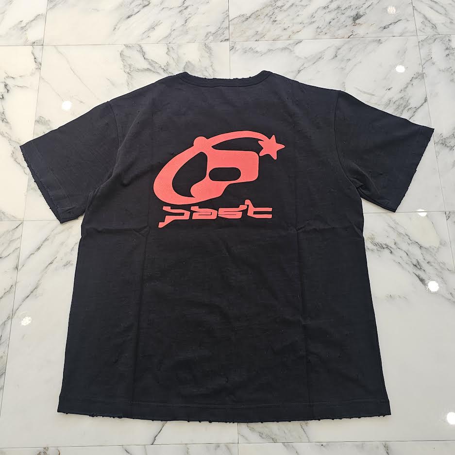 PAST AD 2000 "P.A.S.T 2021-2044" Damage Heart Tee Size M パスト AD 2000 "パスト 2021-2044" ダメージ ハート Tシャツ サイズM