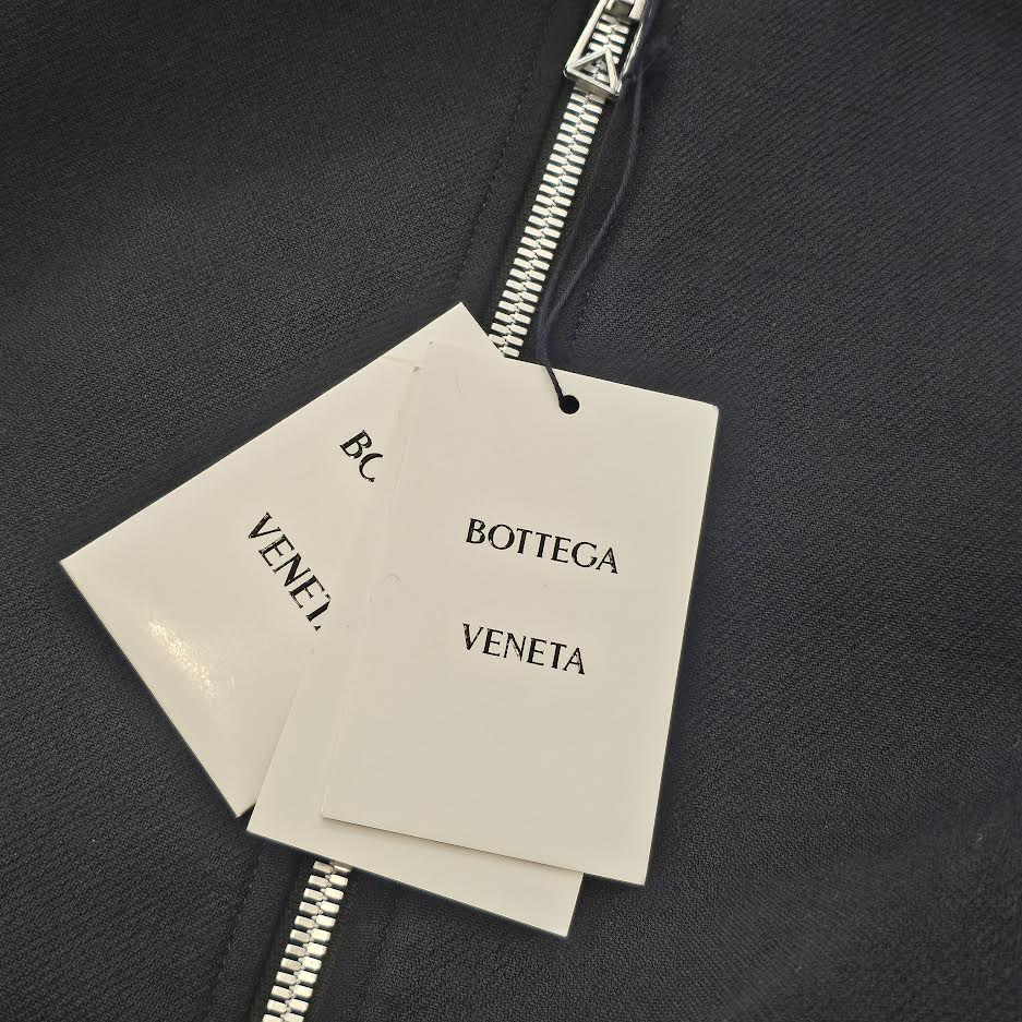 BOTTEGA VENETA 2022SS Zip Up Hoodie Cotton Jacket 679073 VKPH0 Size 48 ボッテガヴェネタ ジップアップフーディ コットンジャケット サイズ48
