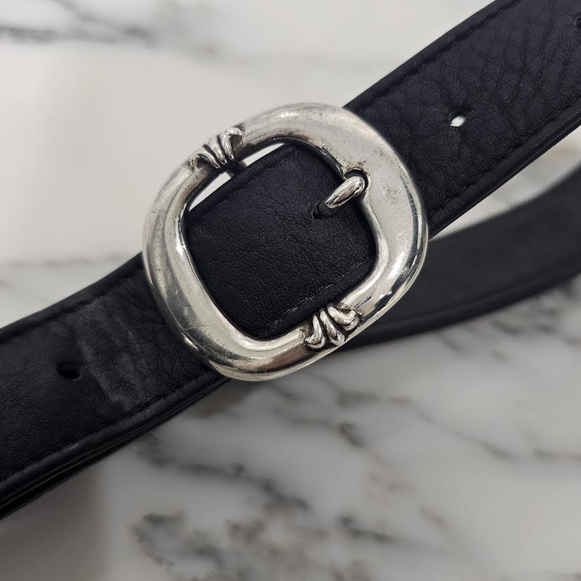 CHROME HEARTS TAKA BAG Leather Shoulder Bag クロムハーツ タカバッグ レザーショルダーバッグ