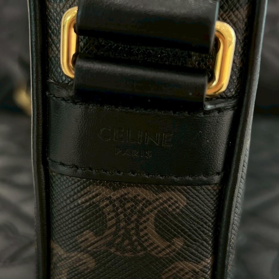 CELINE Medium Messenger Bag / Triomphe Canvas 194502CIM セリーヌ ミディアム メッセンジャーバッグ / トリオンフキャンバス