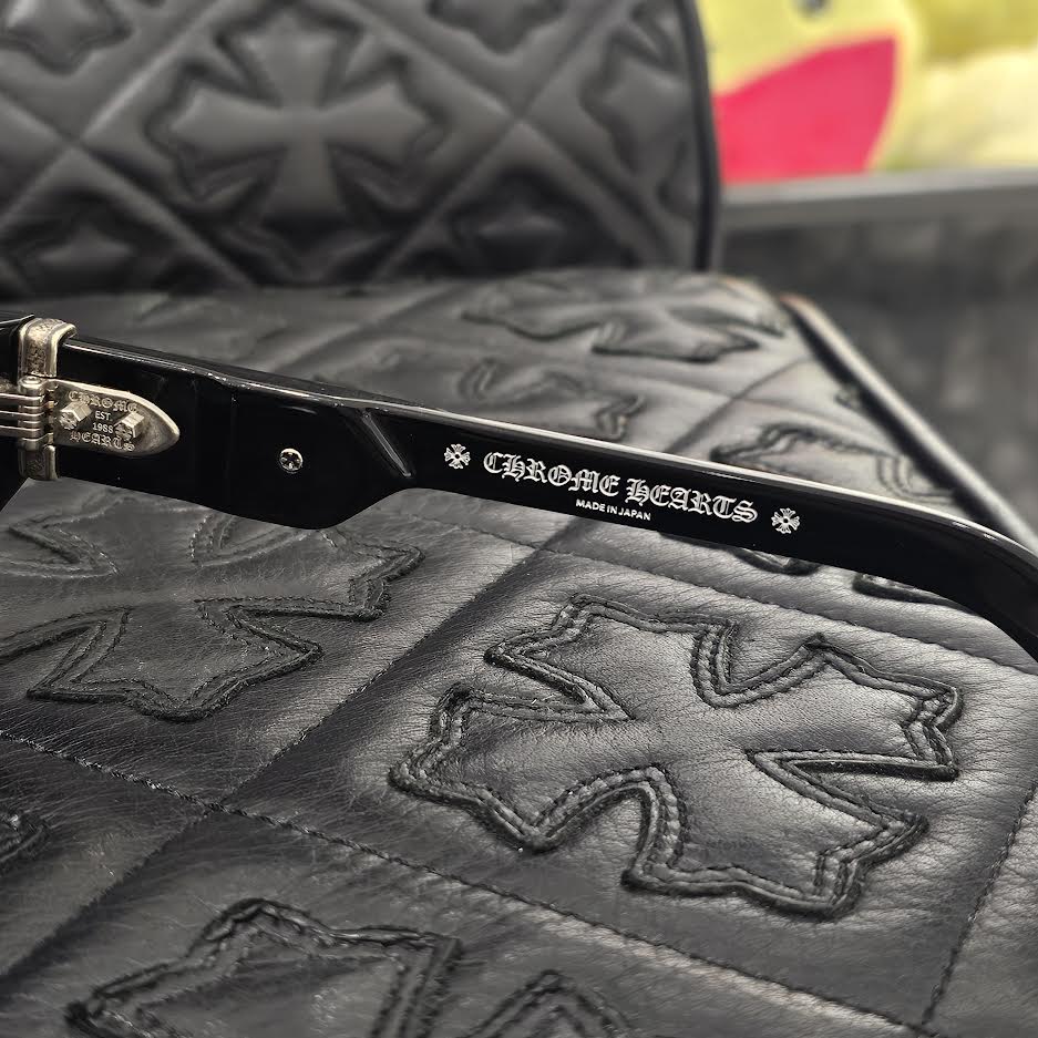 CHROME HEARTS GIRTH QUAKE Sunglasses Size 56口18-148 クロムハーツ