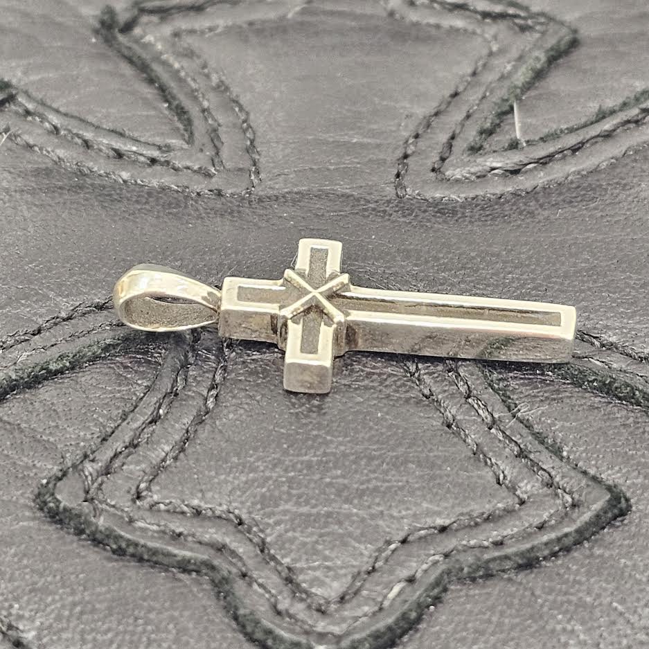 CHROME HEARTS MAPPLE THORPE CROSS Pendant Top クロムハーツ メープルソープ クロス ペンダントトップ
