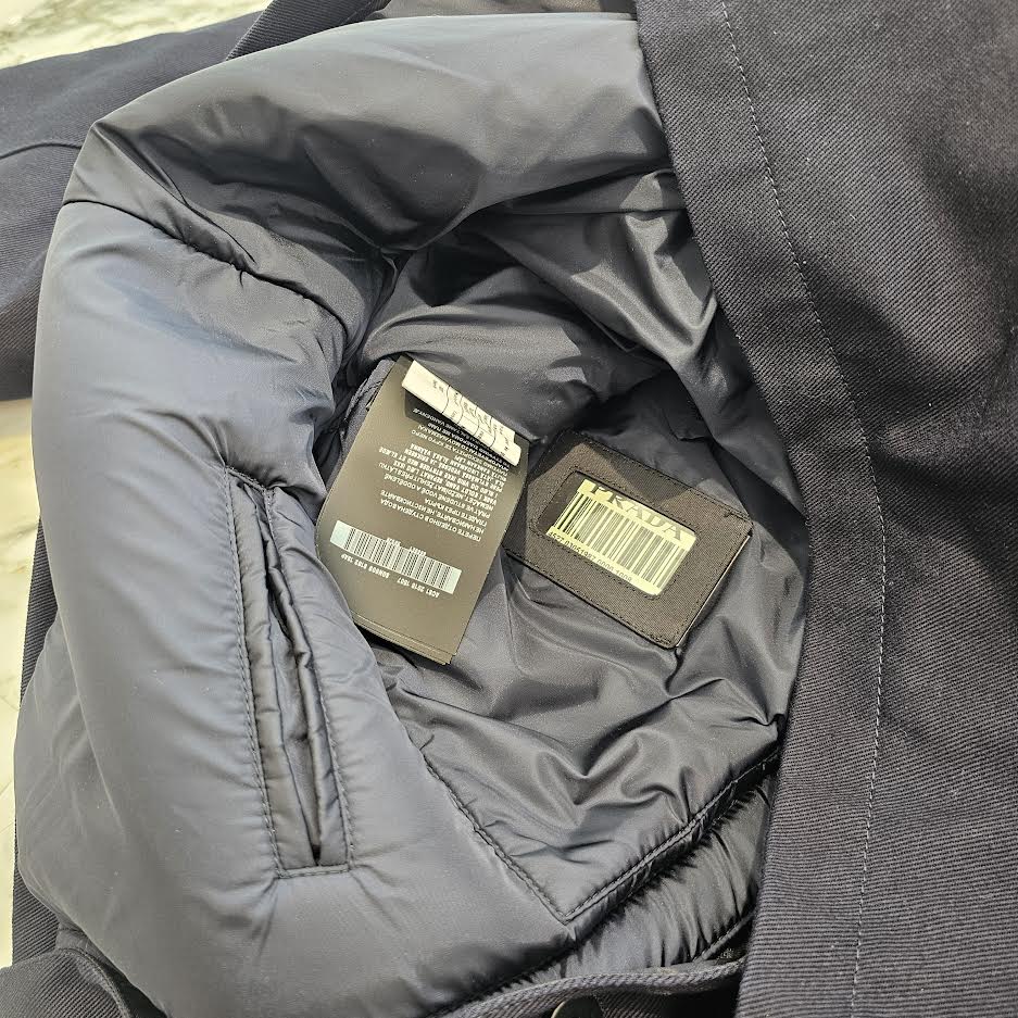 PRADA 2018AW Rubber Logo Patch Polyamide Jacket SGN909 S182 1SAP Size XS プラダ ラバーロゴパッチ ポリアミド ジャケット サイズXS