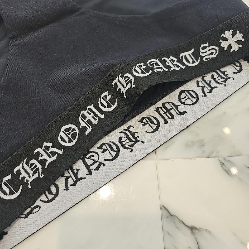 CHROME HEARTS CH Logo YOGA WEAR Sports Bra Size S クロム