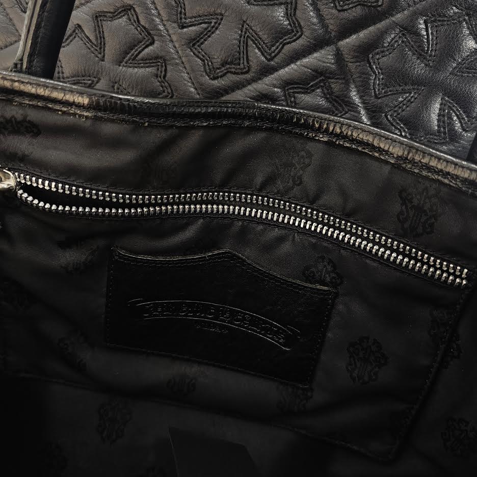 CHROME HEARTS 1 Cross Leather Patch FS Tote Bag クロムハーツ 1クロス レザーパッチ FS トートバッグ