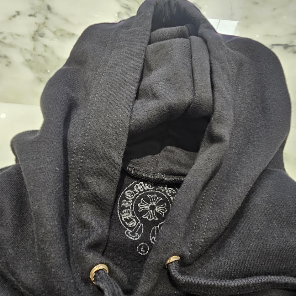 CHROME HEARTS Online Limited USA Horseshoe Pullover Hoodie Size L クロムハーツ オンライン限定 USA ホースシュー プルオーバー フーディ サイズL
