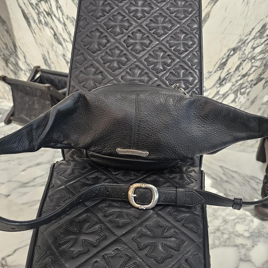 CHROME HEARTS 1 SNAT PACK MEDIUM LEATHER WAIST BAG クロムハーツ 1スナットパック ミディアムレザー ウェストバッグ