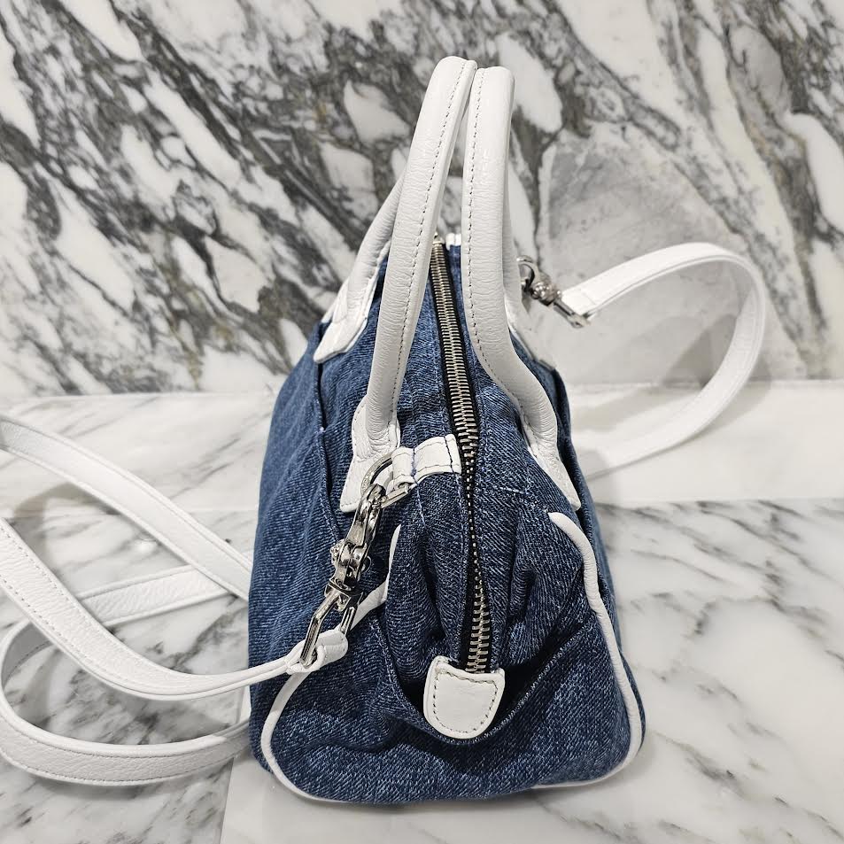 CHROME HEARTS MOCHITA Denim Handle Bag クロムハーツ MOCHITA デニム ハンドバッグ ショルダーバッグ