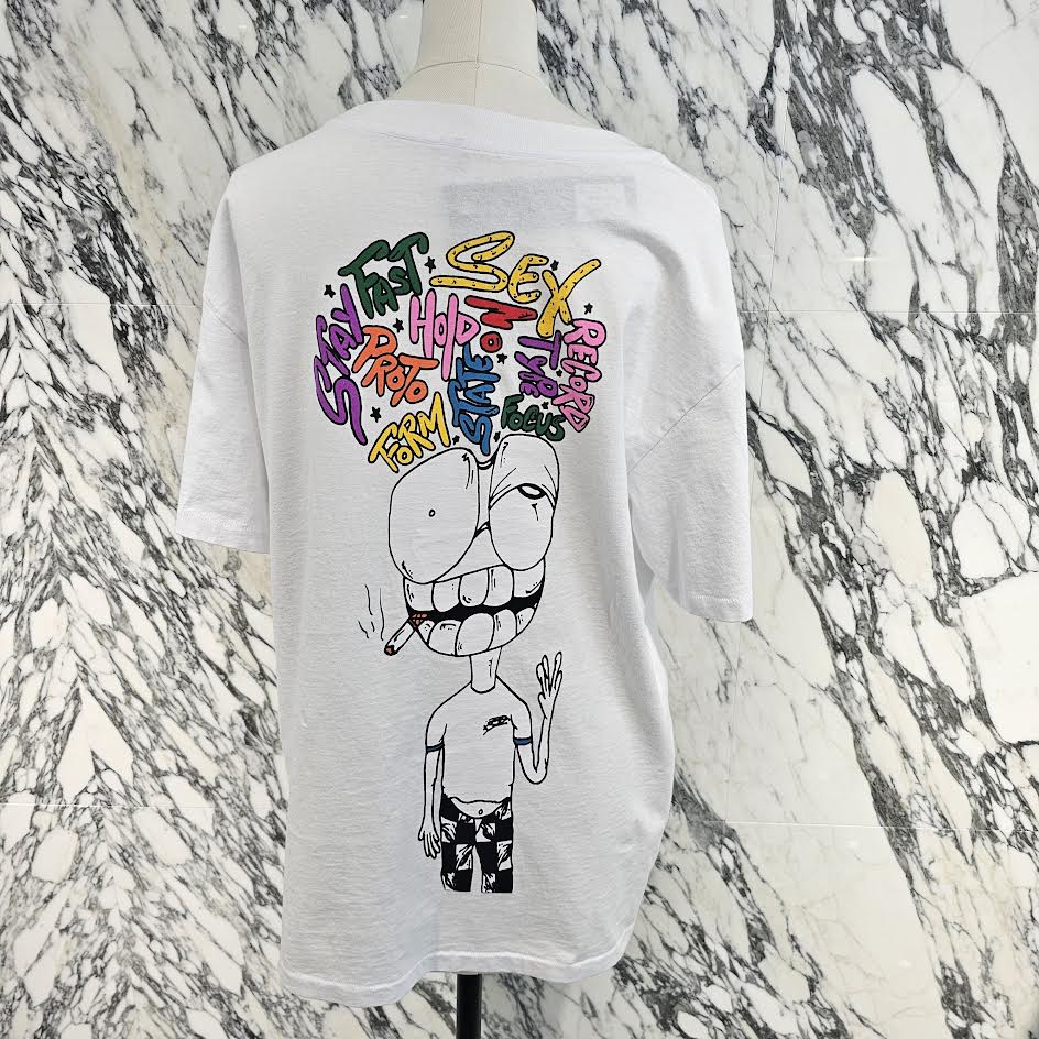 †Matty Boy†Anti Promo Tシャツ Matty Boy Anti Promo NYC Exclusive White Short Sleeve Tee
