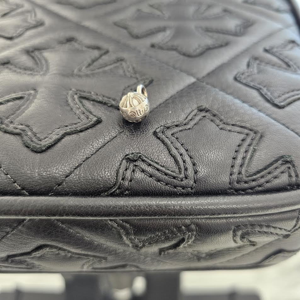 CHROME HEARTS 18K WG BANDED PLUS BEAD MD Pendant Top クロムハーツ 18K ホワイトゴールド バンデッドプラス ビーズミディアム ペンダントトップ