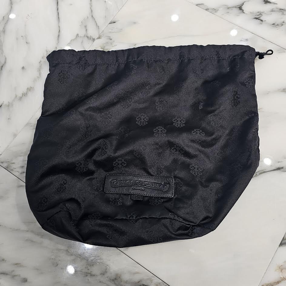 CHROME HEARTS DOG ADAMS BS FLARE Leather Shoulder Hand Bag クロムハーツ ドッグアダムズ BSフレア レザー ショルダー ハンドバッグ