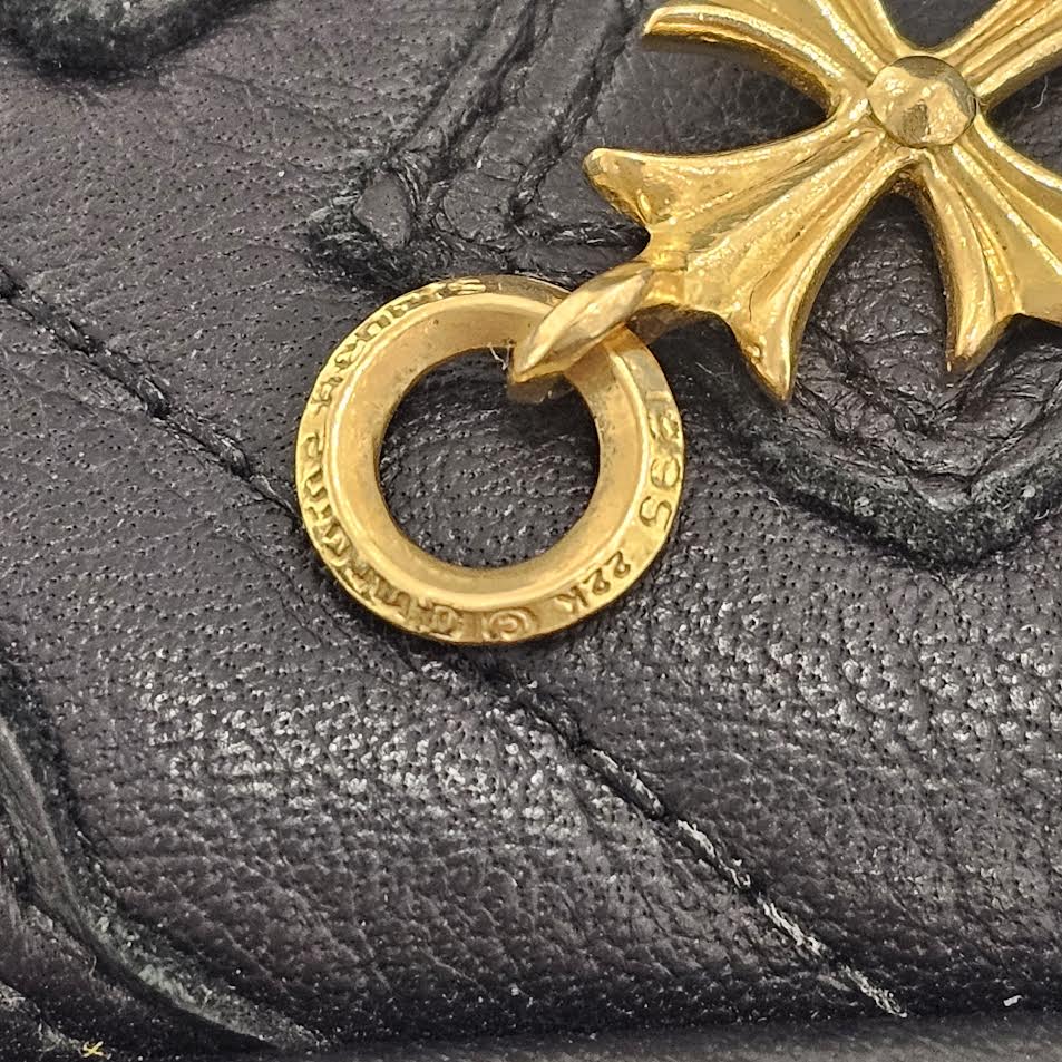 kクロムハーツ　22k タイニーCH クロスチャーム　ペンダントトップ クロムハーツ（Chrome Hearts）ペンダント タイニー CHクロス