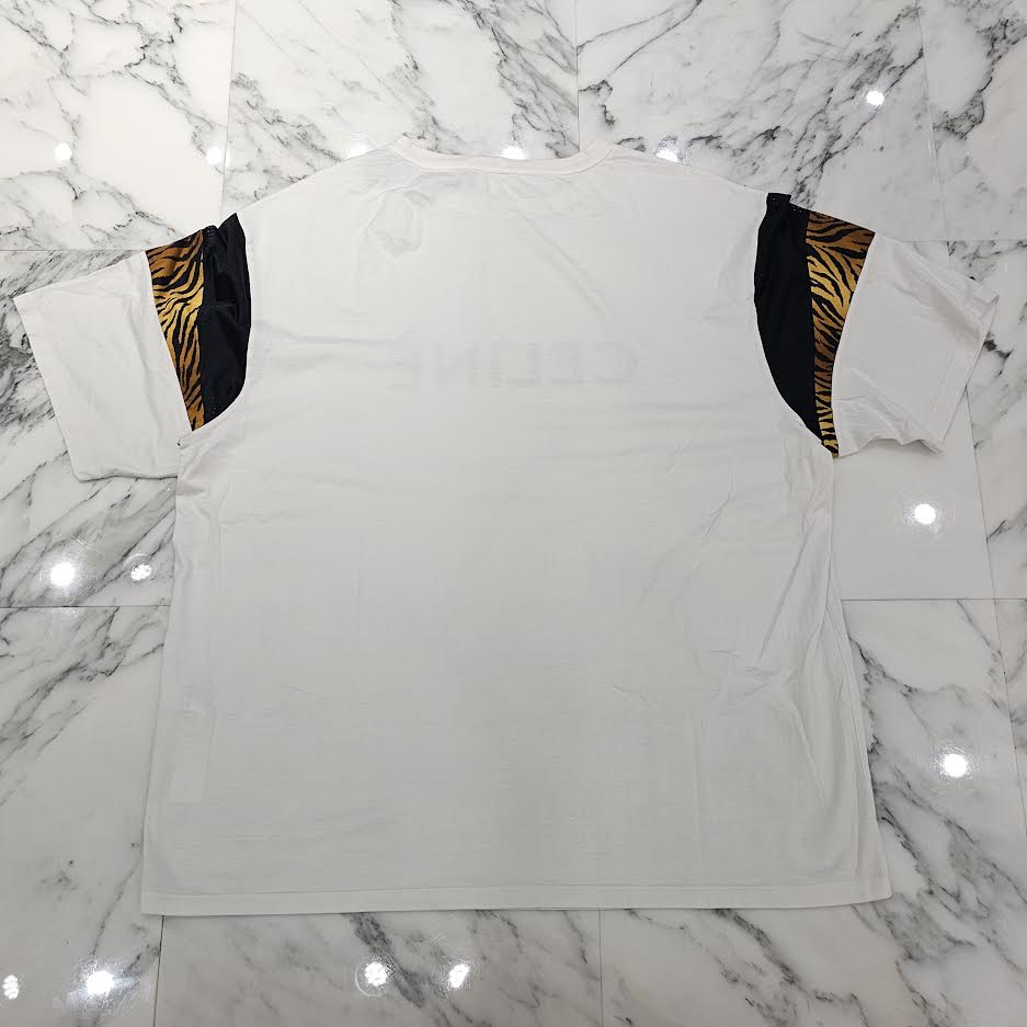 CELINE 2022SS Cotton Jersey Loose Tee 2X50A671Q.01EA Size XL セリーヌ コットンジャージー ルーズ Tシャツ サイズXL