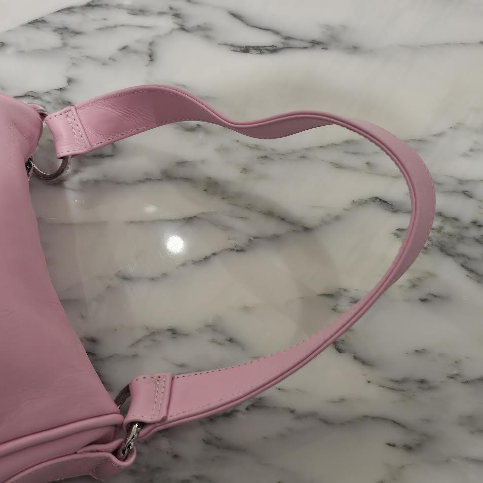 CHROME HEARTS CHICKEN NUGGET Small Leather Shoulder Bag "PINK" クロムハーツ チキンナゲット スモール レザーショルダーバッグ "ピンク"