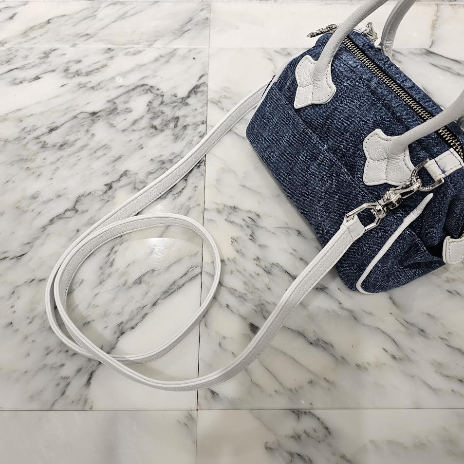 CHROME HEARTS MOCHITA Denim Handle Bag クロムハーツ MOCHITA デニム ハンドバッグ ショルダーバッグ