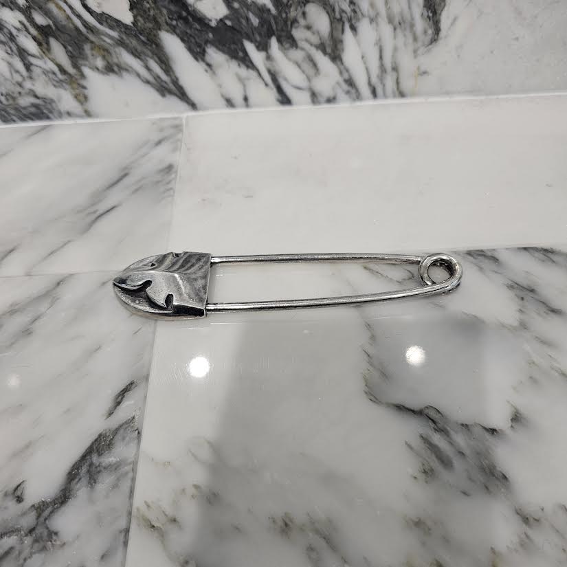 CHROME HEARTS BSFlare Extra Large Safety Pin クロムハーツ BSフレア エクストララージ セーフティピン