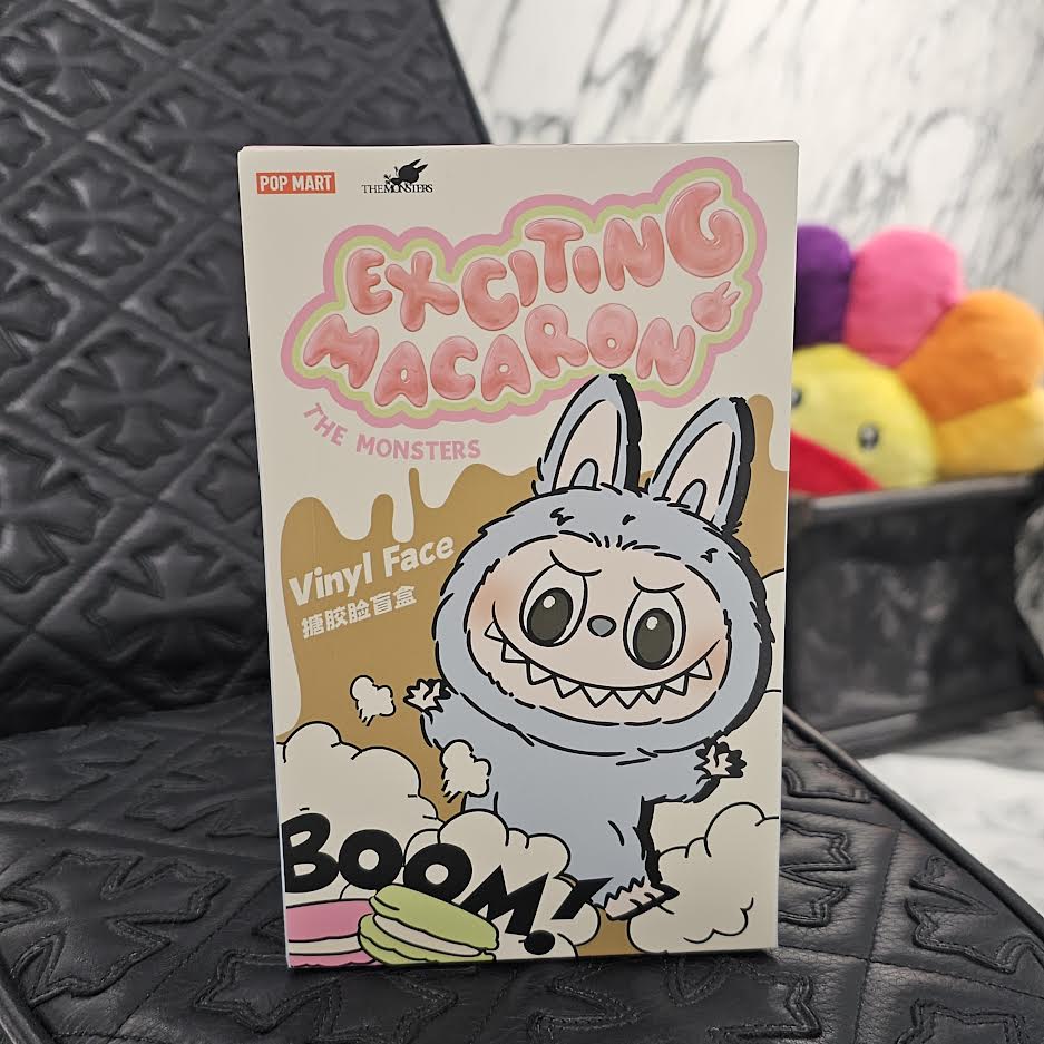POP MART The Monsters EXCITING MACARON LABUBU ポップマート ザ・モンスターズ エキサイティング マカロン ラブブ ストラップ