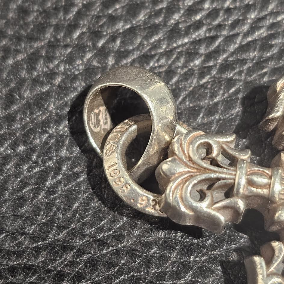 CHROME HEARTS Larger Filigree Cross Shilver Pendent Top クロムハーツ ラージ フィリグリークロス シルバー ペンダントトップ