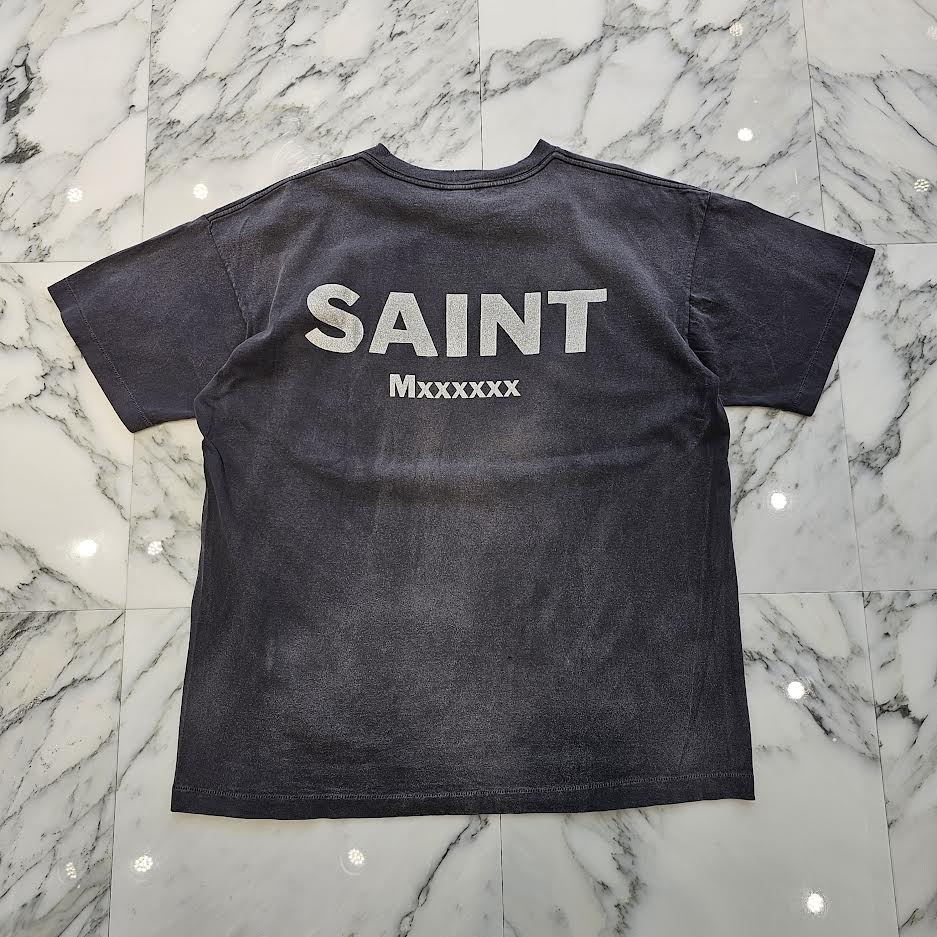SAINT Mxxxxxx 2024SS EV NEON GNSIS Tee SM-YS3-0000-C24 Size XL セントマイケル エヴァンゲリオン ネオン ジェネシス Tシャツ サイズXL