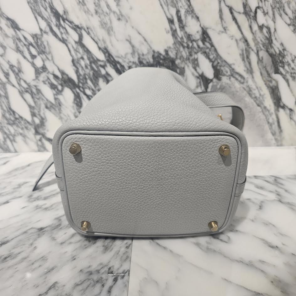 HERMES Picotin Lock PM "Gris Meyer" V刻印 エルメス ピコタンロック PM グリメイヤー ハンドバッグ V刻印