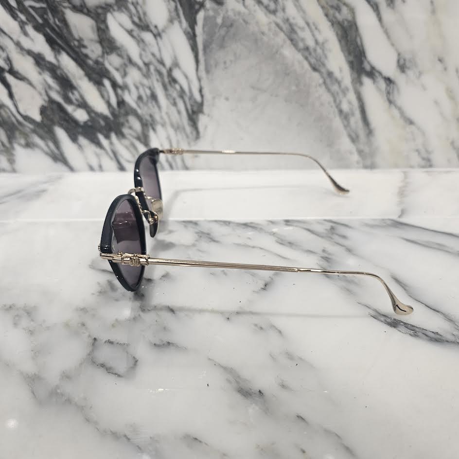 CHROME HEARTS SHAGASS Sunglasses "BLK/DARK BROWN/GOLD" クロムハーツ シャガース サングラス "ブラック/ダークブラウン/ゴールド"