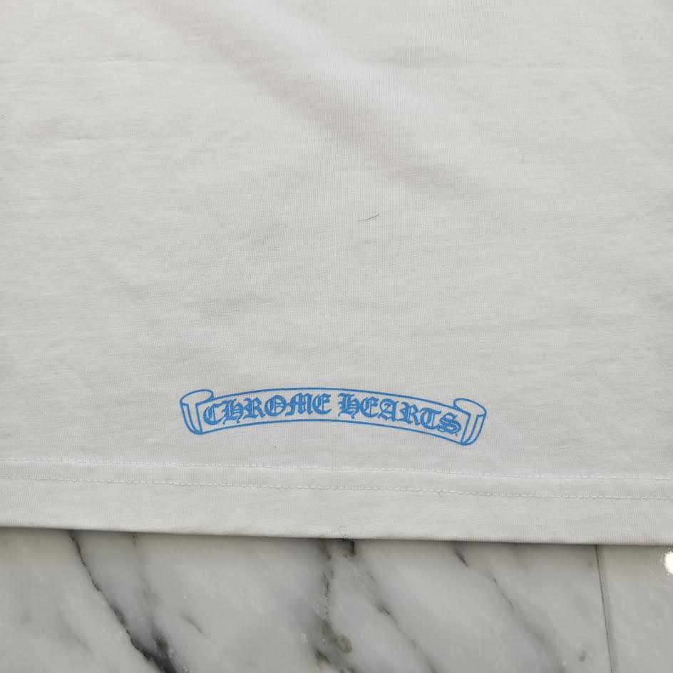 CHROME HEARTS Las Vegas Limited Neck Logo Dice Print Long Sleeve Tee Size S クロムハーツ ラスベガス限定 ネックロゴ ダイス プリント ロングスリーブ Tシャツ サイズS